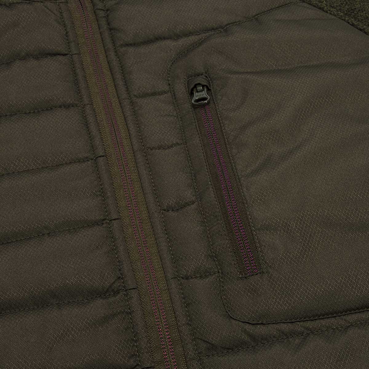 Hoggs of Fife Melville Hybrid Jacket - chest pocket detail Hoggs of Fife Melville Hybrid Jacket - chest pocket detail