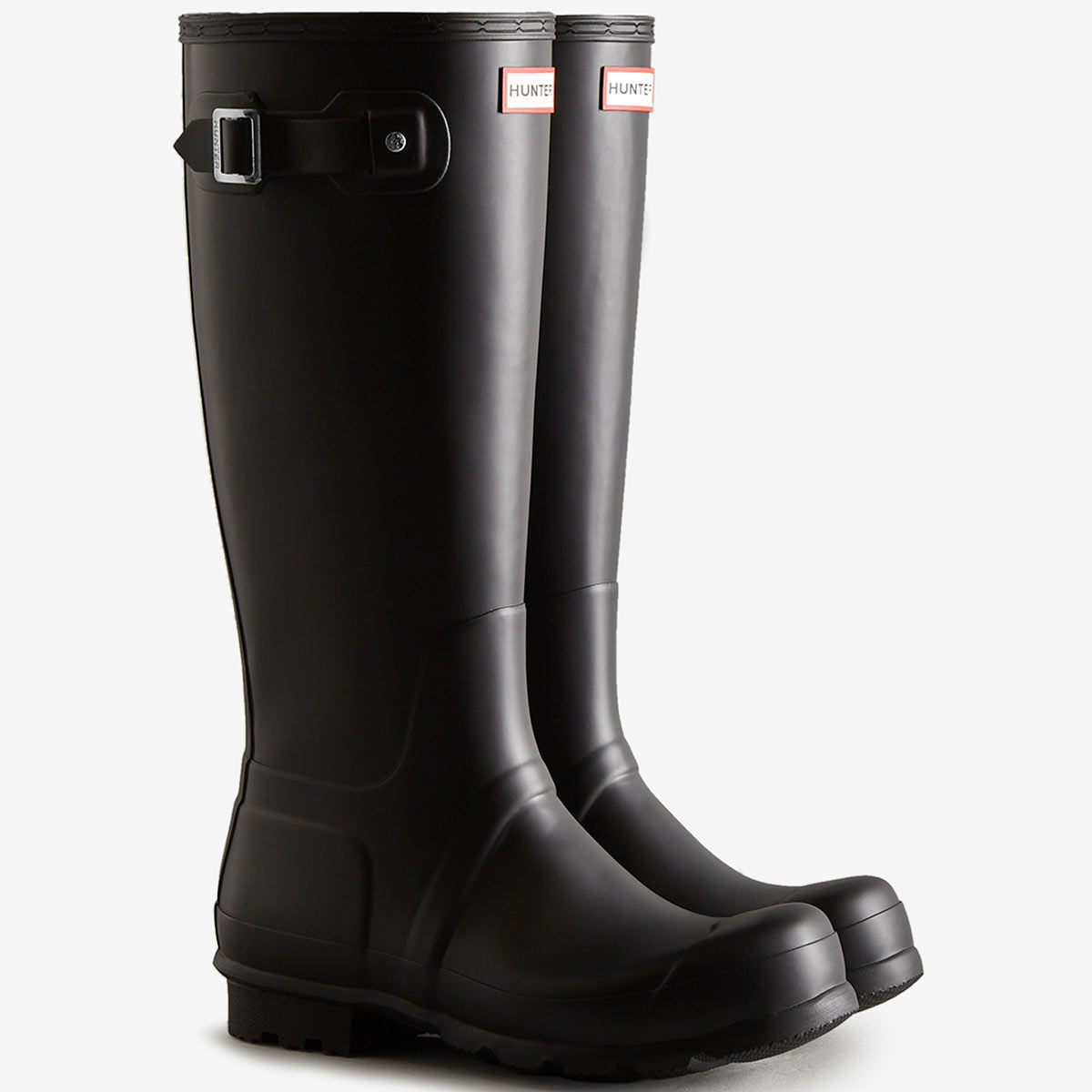 Hunter Men's Original Tall Wellington Boots - Black Hunter Men's Original Tall Wellington Boots - Black
