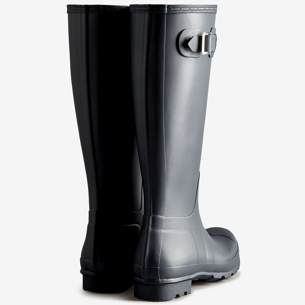 Hunter Men's Original Tall Wellington Boots - Hunter Navy - Rear Hunter Men's Original Tall Wellington Boots - Hunter Navy - Rear