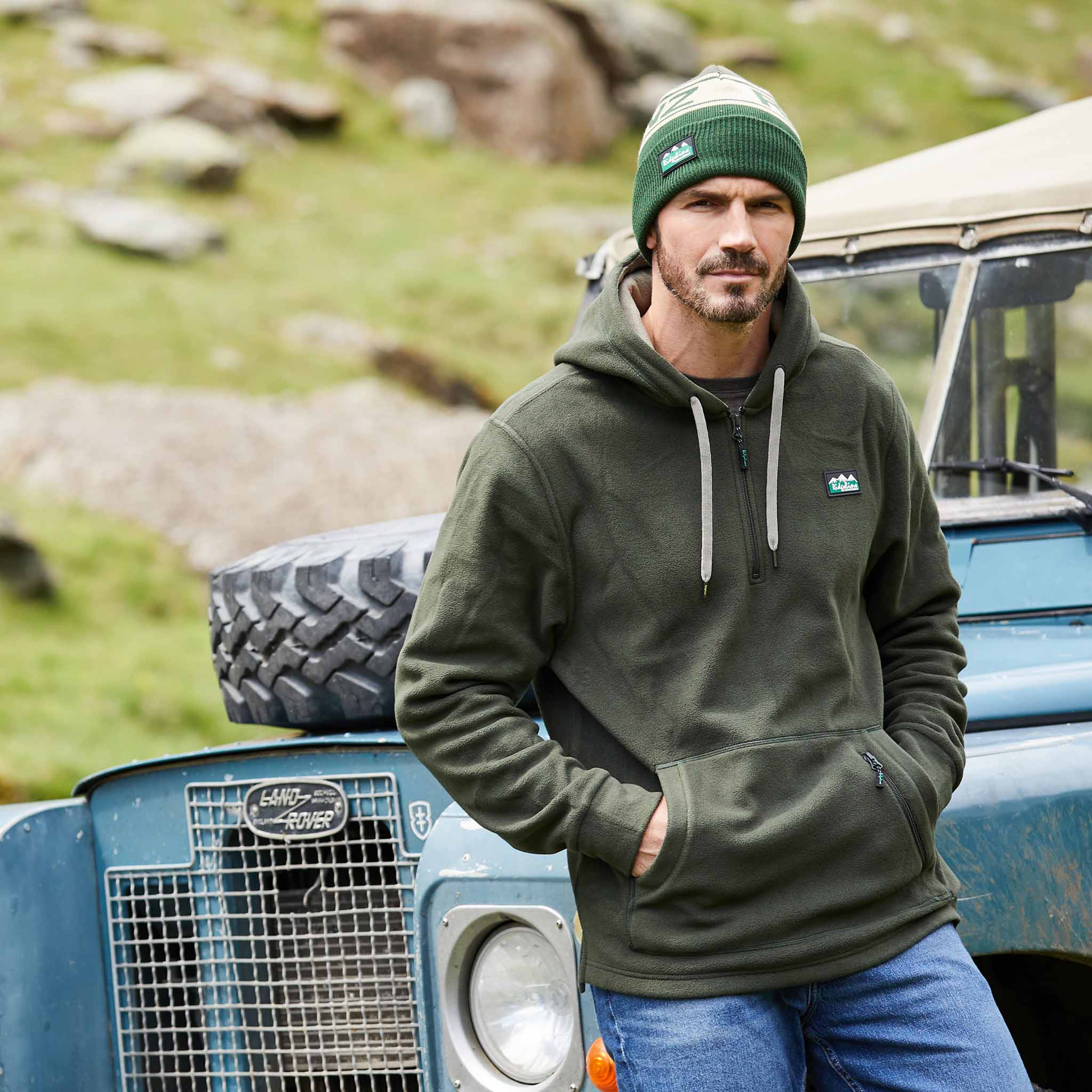 Ridgeline Ballistic Fleece Hoodie - deep forest lifestyle Ridgeline Ballistic Fleece Hoodie - deep forest lifestyle