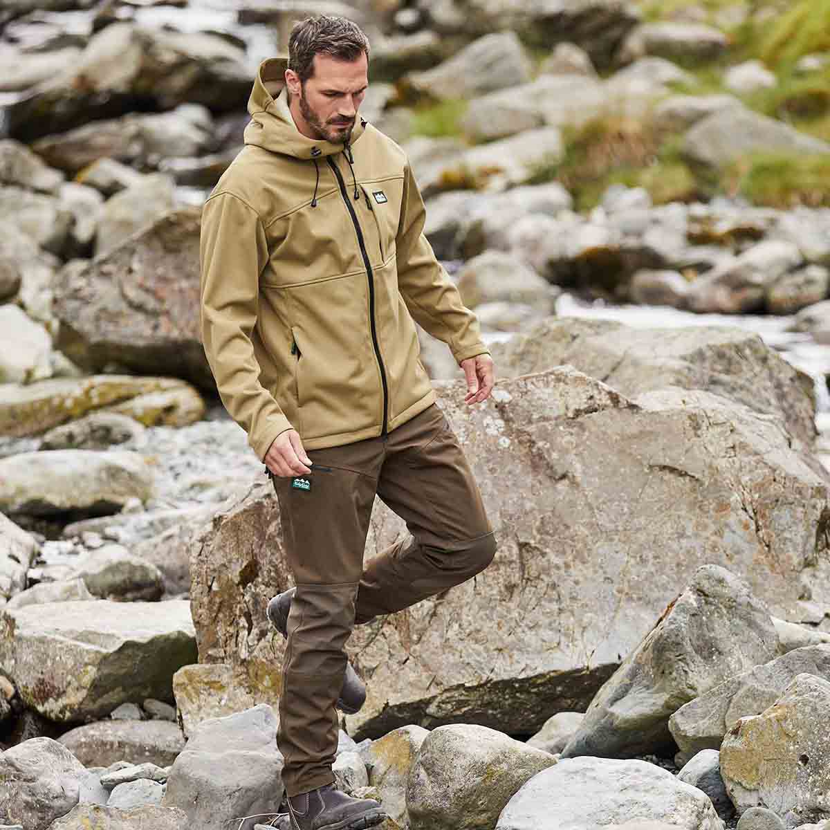 Ridgeline Gradient Jacket - faded teak lifestyle Ridgeline Gradient Jacket - faded teak lifestyle
