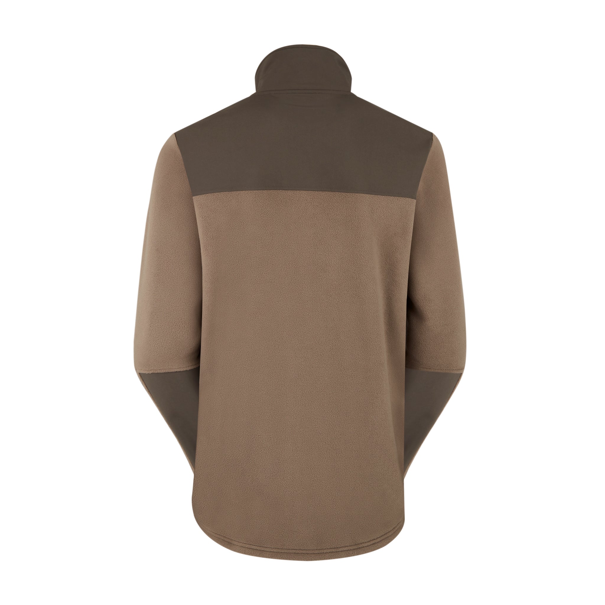 Ridgeline Hybrid Fleece Jacket - bark/light bark rear Ridgeline Hybrid Fleece Jacket - bark/light bark rear