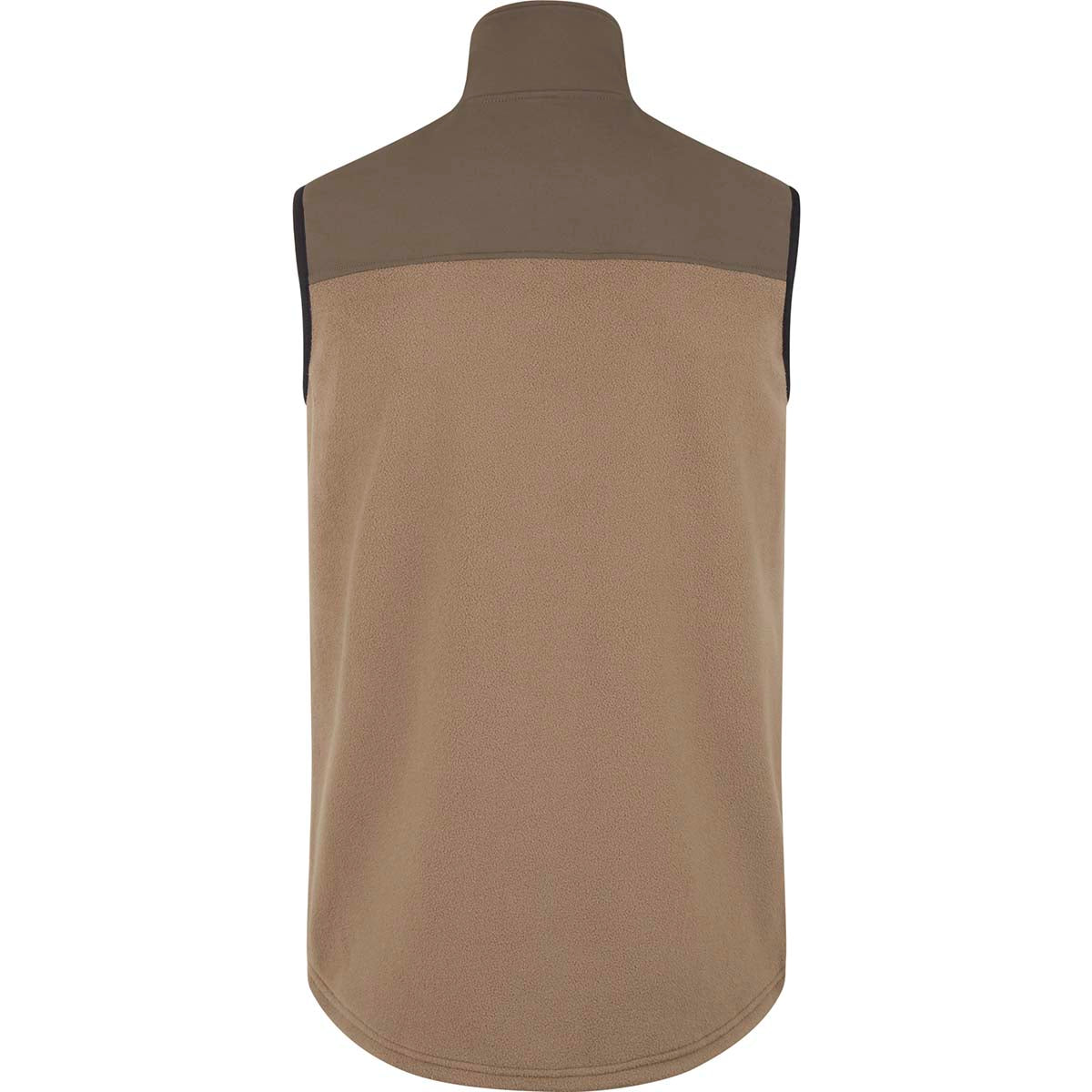 Ridgeline Hybrid Fleece Vest - bark/light bark rear Ridgeline Hybrid Fleece Vest - bark/light bark rear