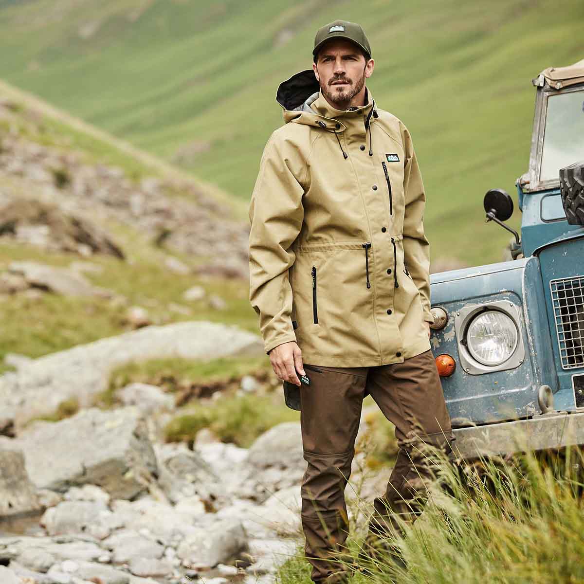 Men's Monsoon Nunatak Jacket - faded teak lifestyle Men's Monsoon Nunatak Jacket - faded teak lifestyle