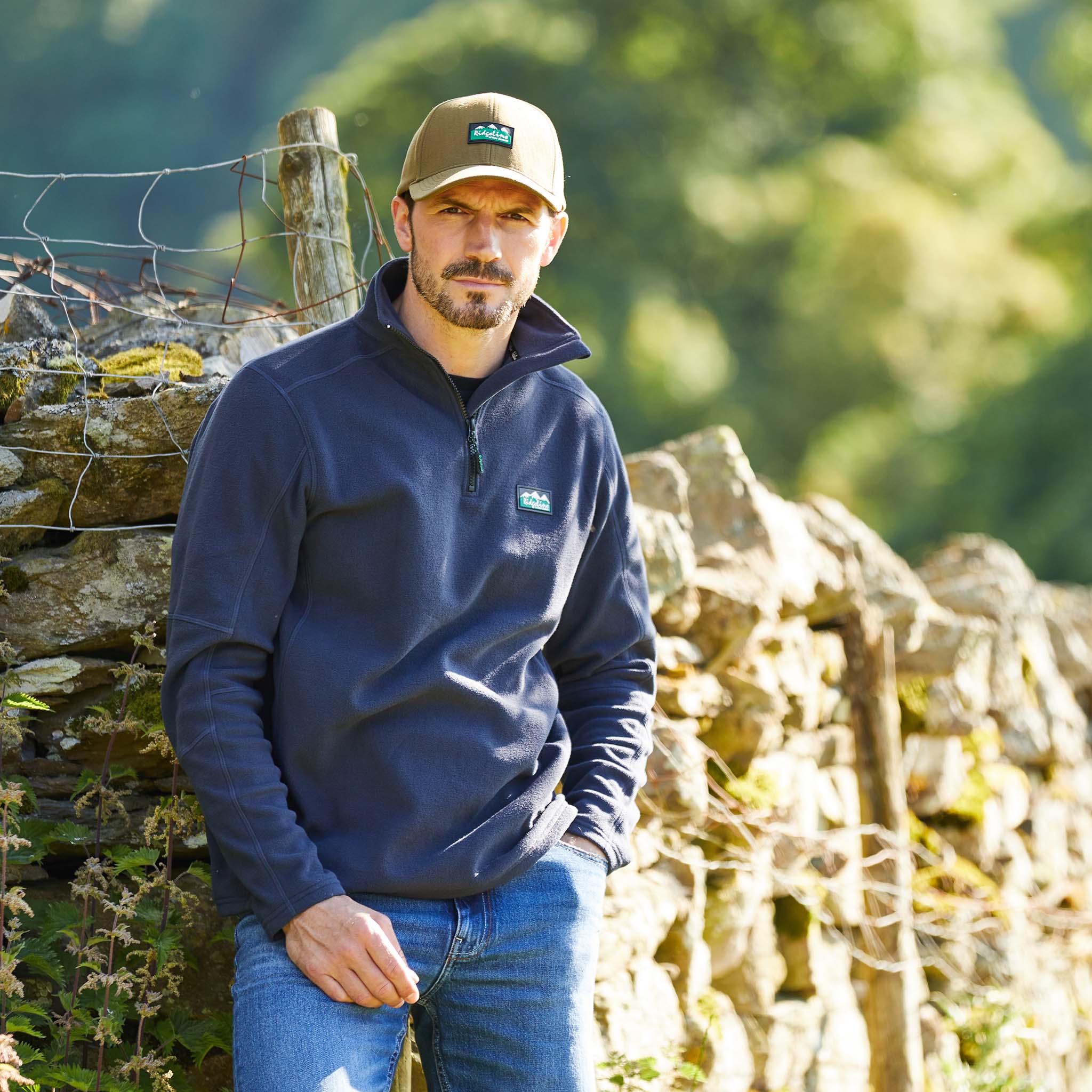 Ridgeline Narvik Fleece Pullover - navy lifestyle Ridgeline Narvik Fleece Pullover - navy lifestyle