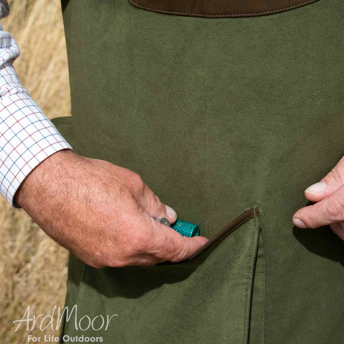 Laksen Belgravia Moleskin Leith Shooting Vest - Pocket Laksen Belgravia Moleskin Leith Shooting Vest - Pocket