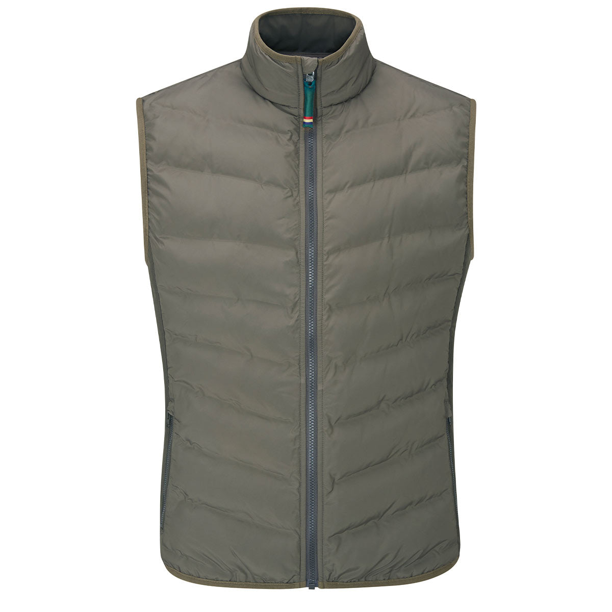 Alan Paine Calsall Men's Hybrid Gilet - Olive Alan Paine Calsall Men's Hybrid Gilet - Olive