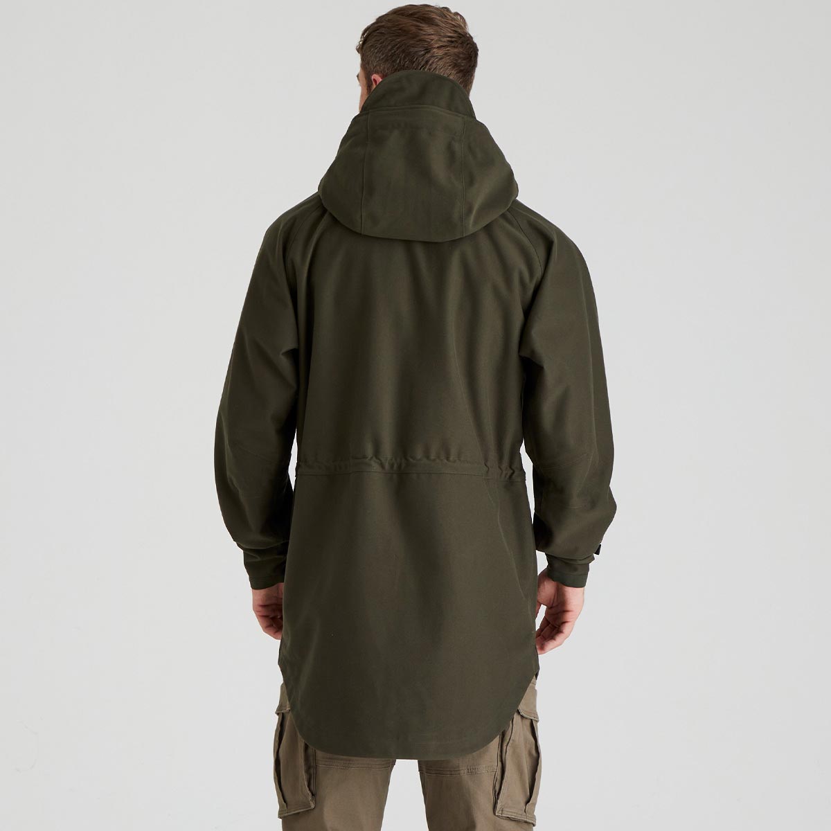 Ridgeline Men's Monsoon Classic Smock - Deep Forest - Back Ridgeline Men's Monsoon Classic Smock - Deep Forest - Back