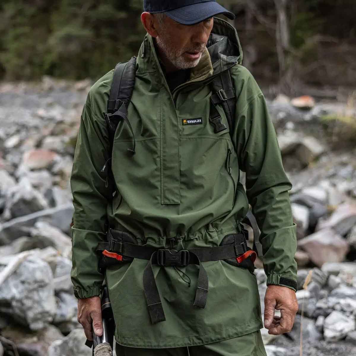 Mens Swazi Tahr Ultralite Jacket Full Length Mens Swazi Tahr Ultralite Jacket Full Length