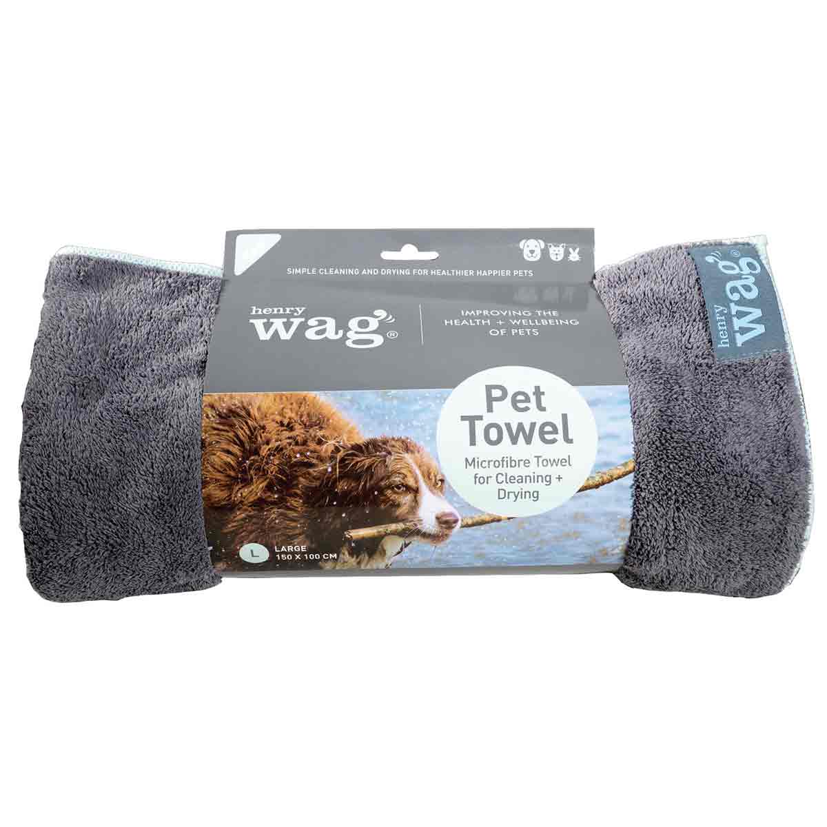 Henry Wag Microfibre Cleaning Towel Henry Wag Microfibre Cleaning Towel