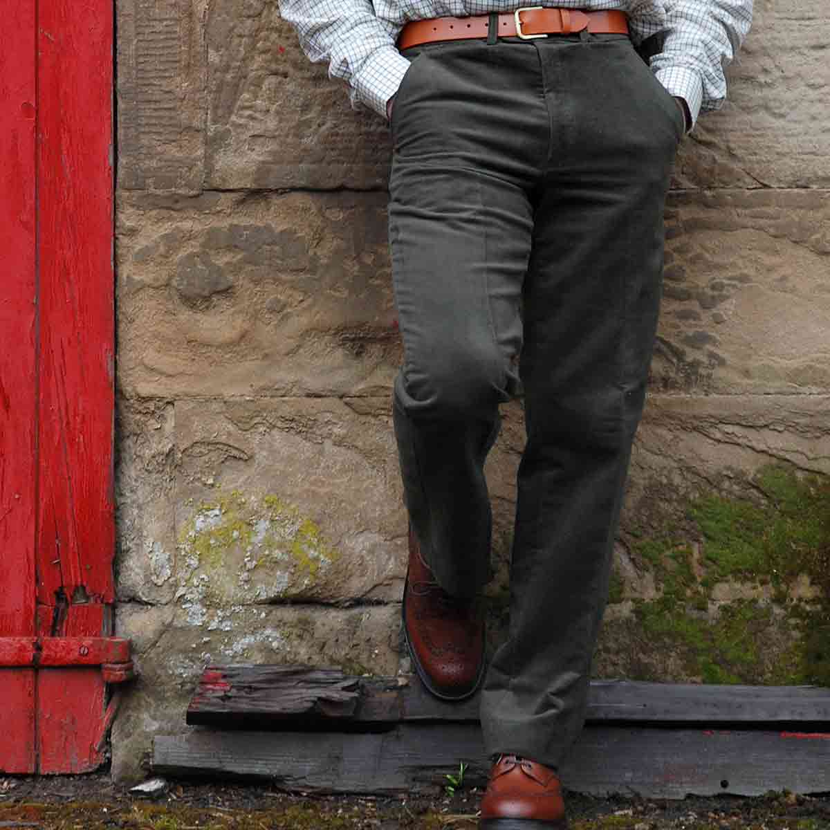 Monarch-Moleskin-II Trousers-_Dark-Olive Monarch-Moleskin-II Trousers-_Dark-Olive