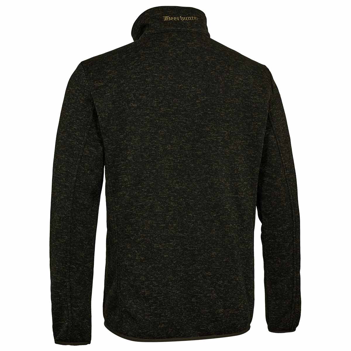 Deerhunter Moor Knitted Jacket - Timber - Rear Deerhunter Moor Knitted Jacket - Timber - Rear