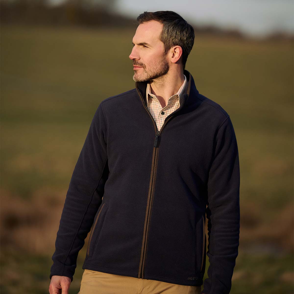 Musto Fenland 200 Polartec Fleece Jacket - Navy Lifestyle Musto Fenland 200 Polartec Fleece Jacket - Navy Lifestyle