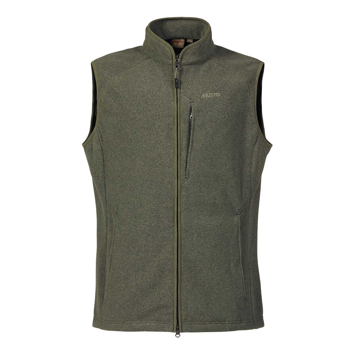 Musto Fenland Polartec Fleece Vest - green Musto Fenland Polartec Fleece Vest - green