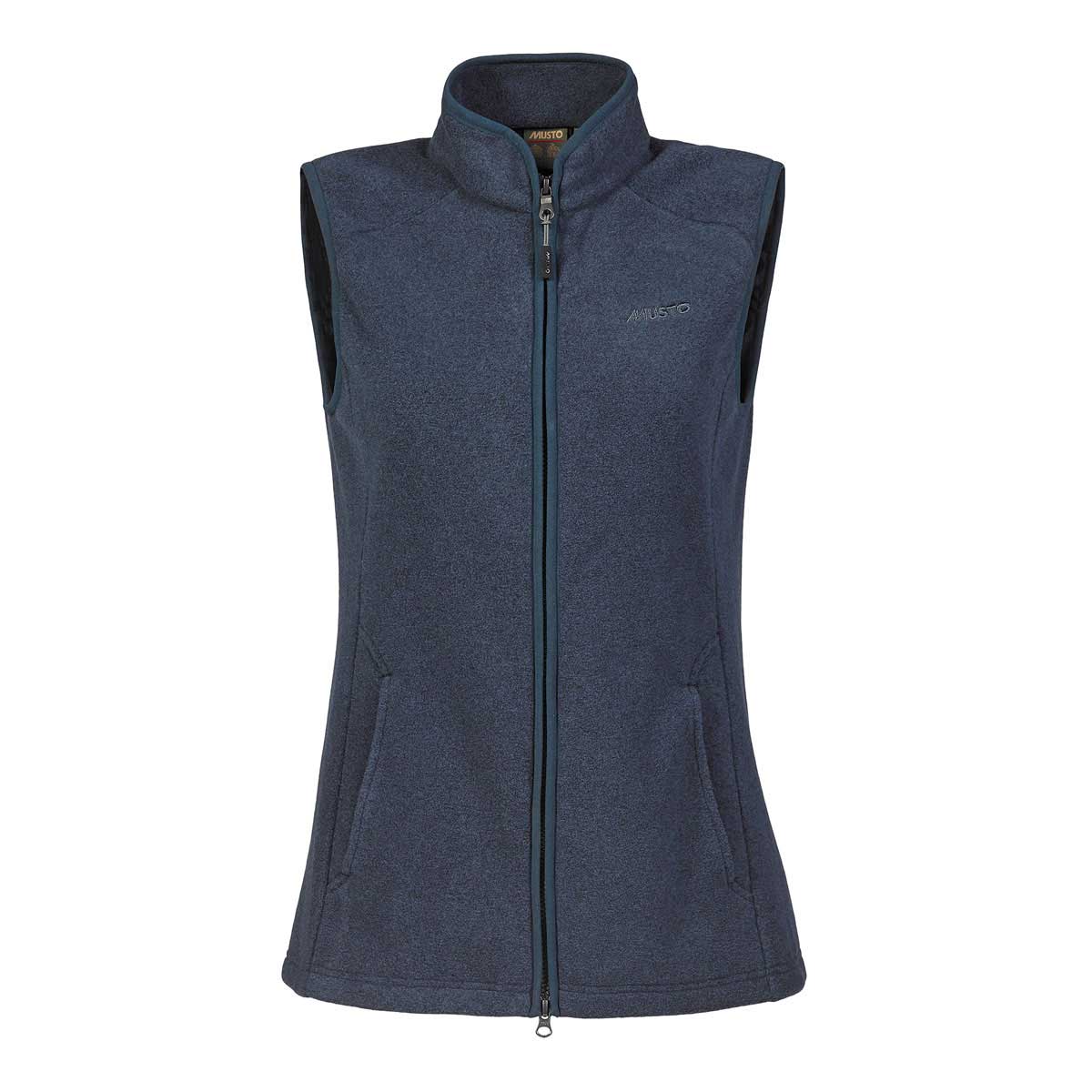 Musto Women's Fenland Polartec Navy Fleece Gilet Musto Women's Fenland Polartec Navy Fleece Gilet