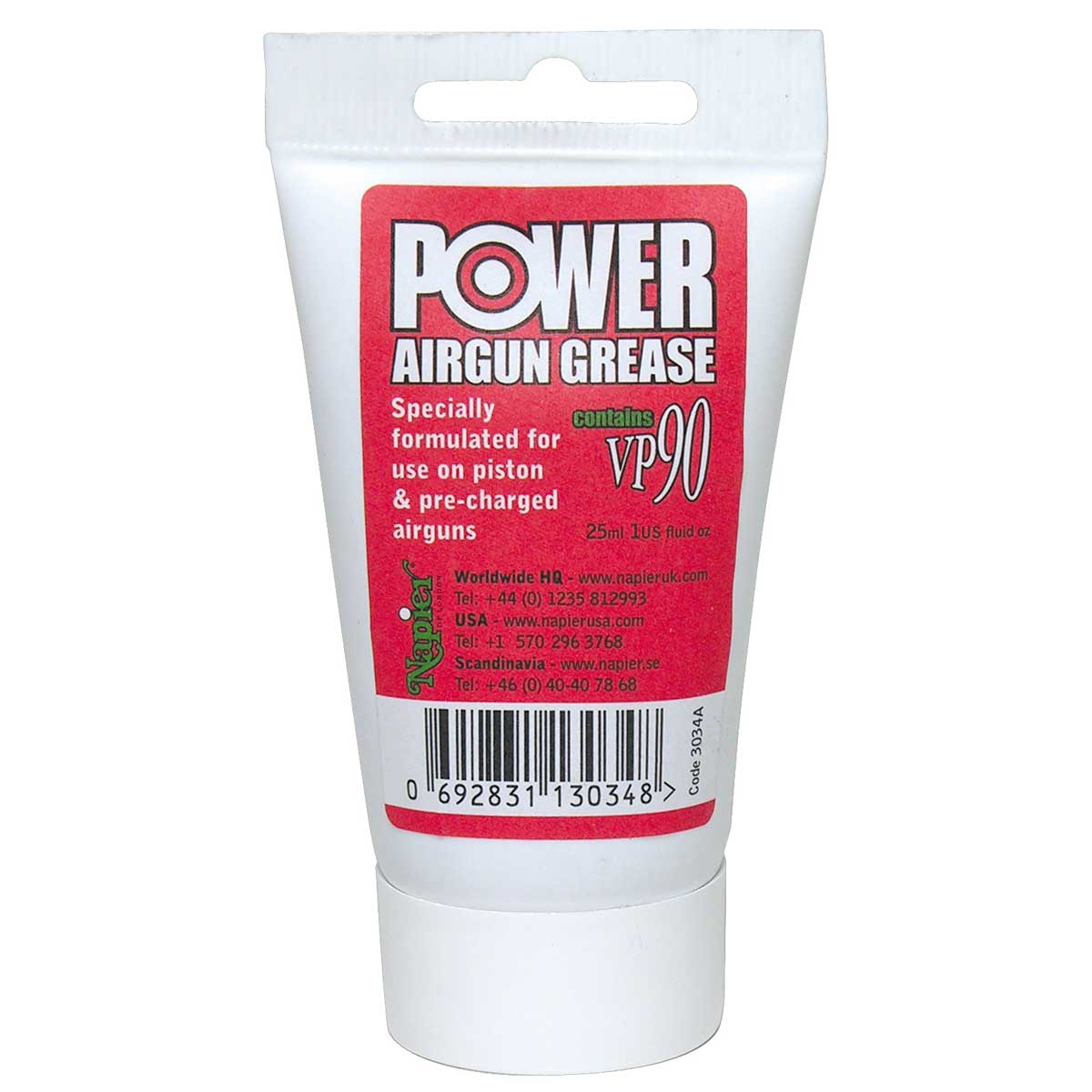 Napier Power Airgun Oil & Grease Napier Power Airgun Oil & Grease