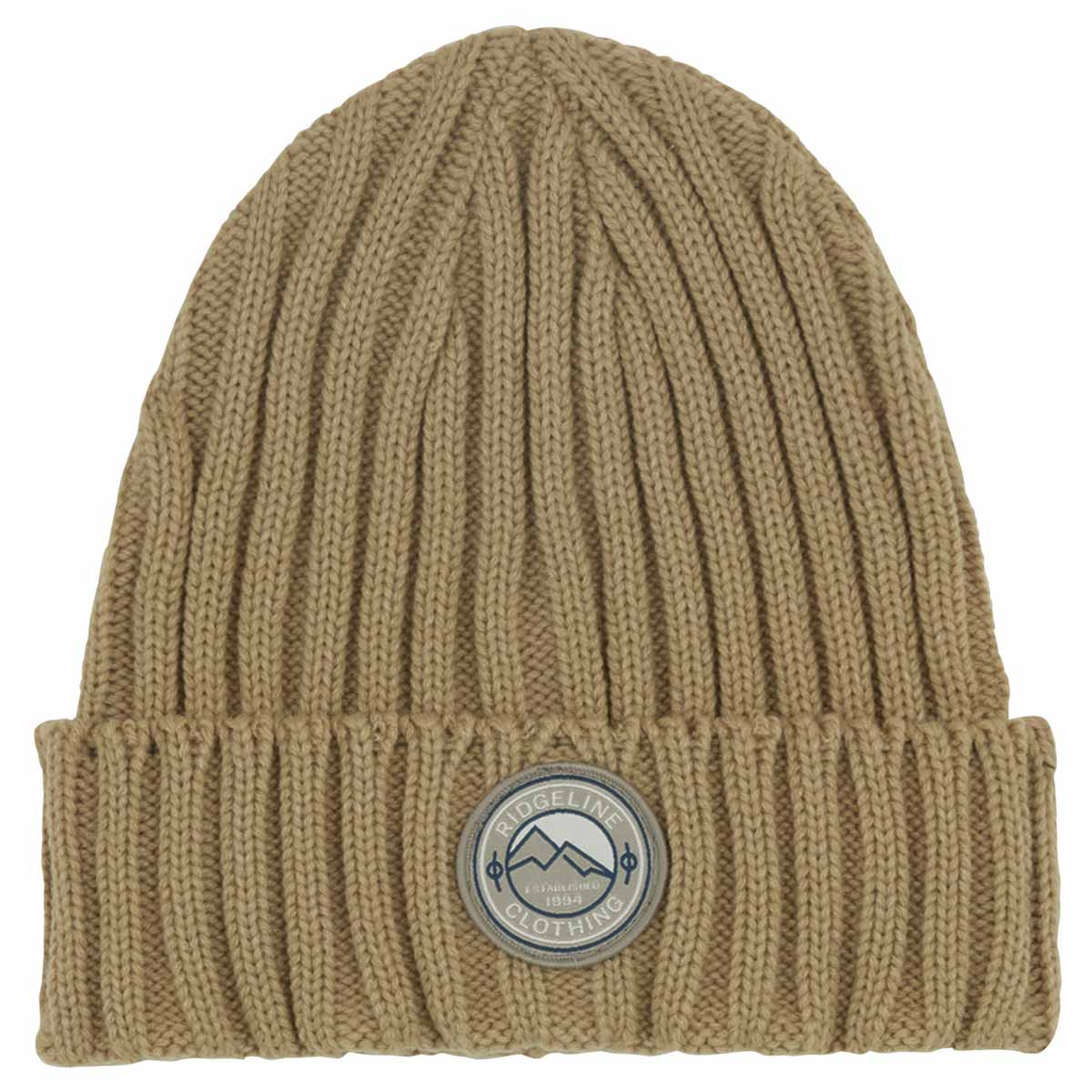 Ridgeline Original Knitted Beanie Hat - Stone Ridgeline Original Knitted Beanie Hat - Stone