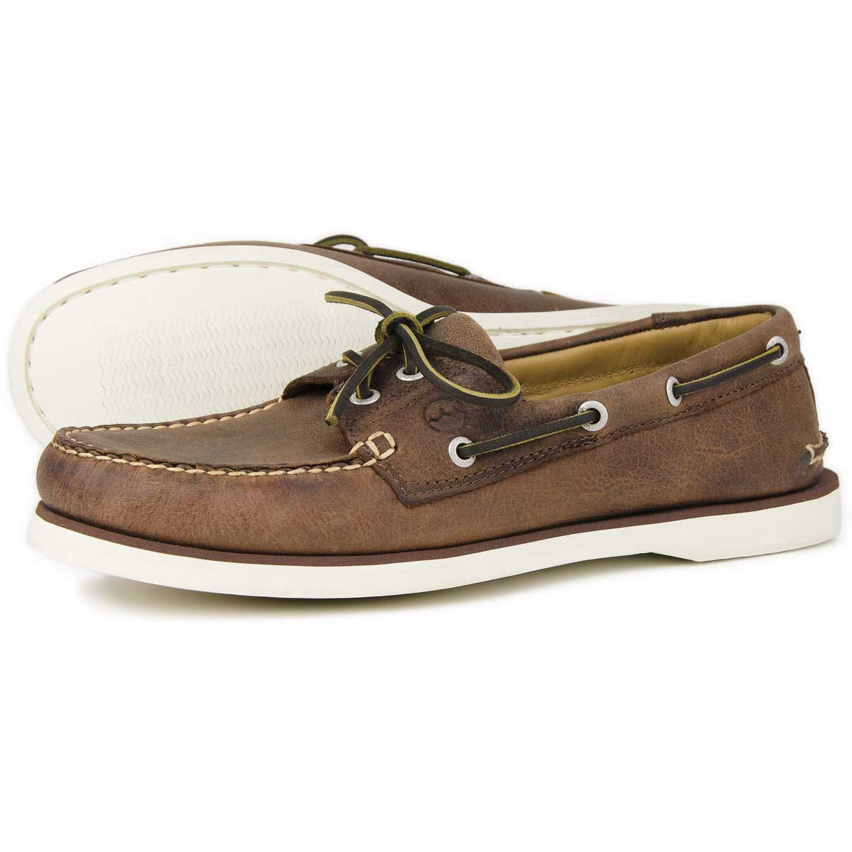 Orca Bay Portland Men's Deck Shoe - Russet Orca Bay Portland Men's Deck Shoe - Russet