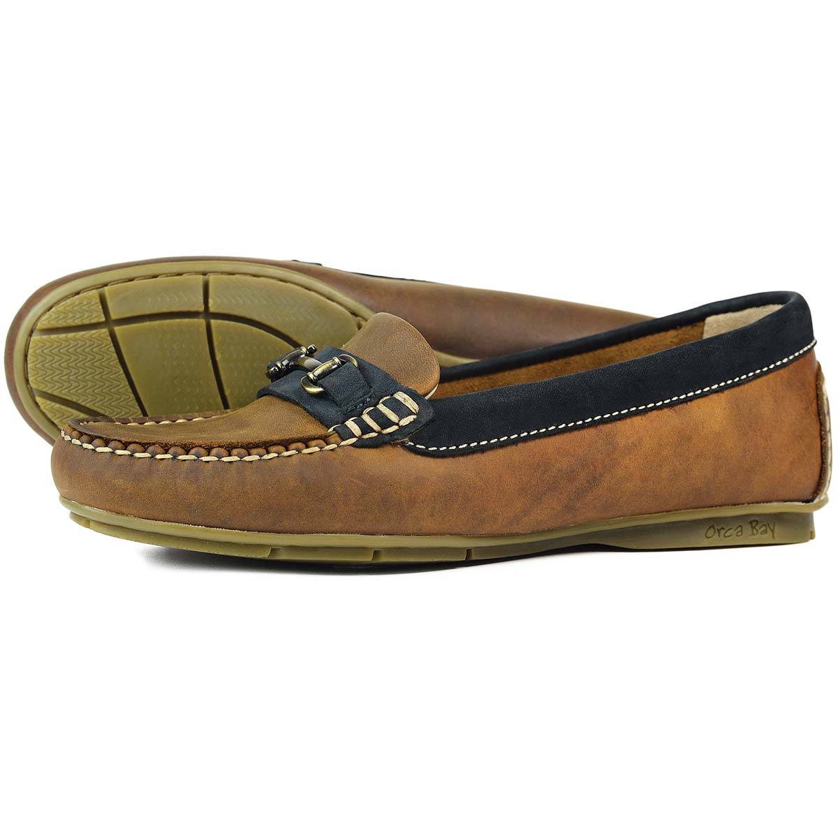 Orca Bay Verona Women's Loafers - Sand/Navy Orca Bay Verona Women's Loafers - Sand/Navy