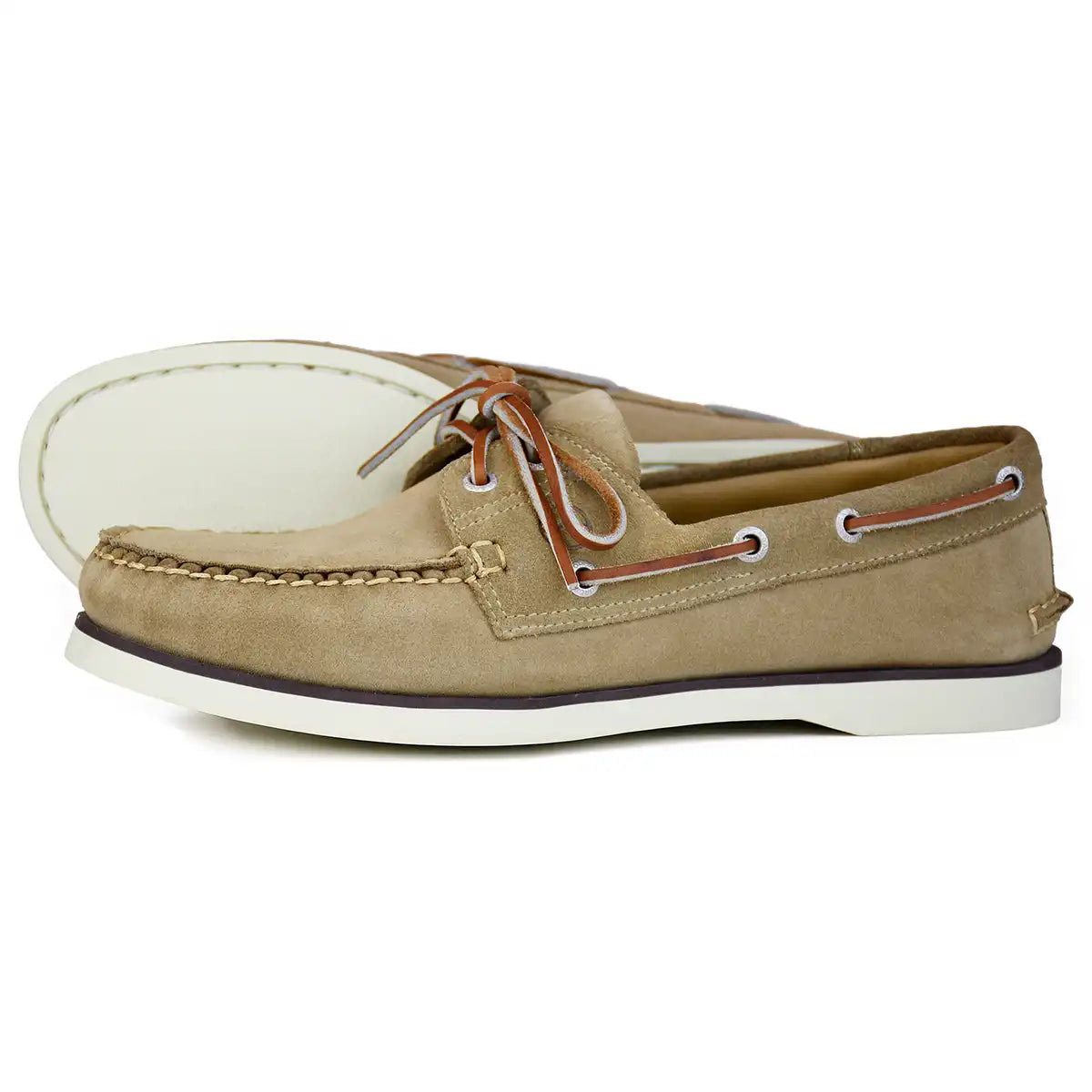 Orca Bay Portland Men's Deck Shoe - Taupe Suede Orca Bay Portland Men's Deck Shoe - Taupe Suede