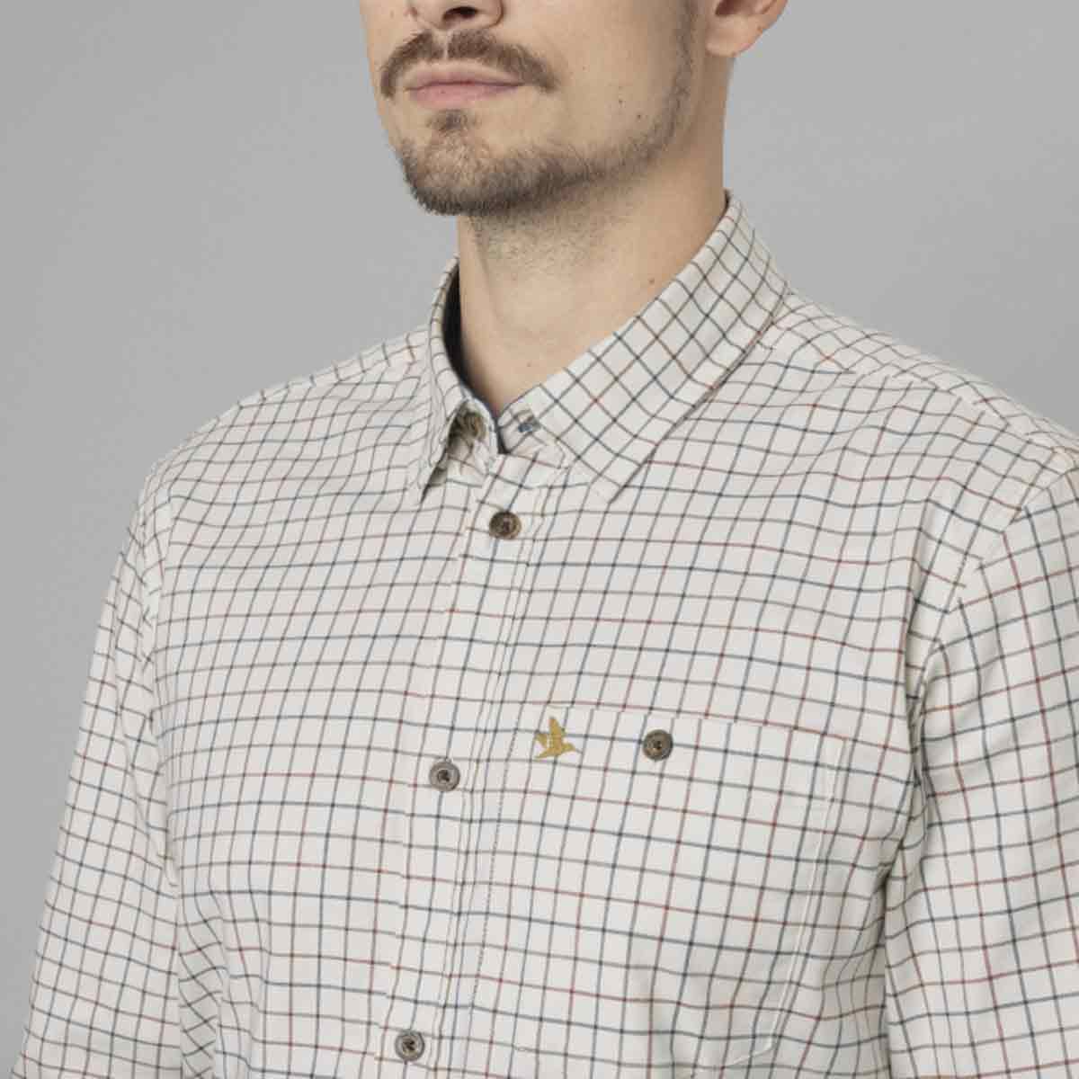 Seeland Oxford Shooting Men's Shirt - - Classic Blue/Classic Brown Check Seeland Oxford Shooting Men's Shirt - - Classic Blue/Classic Brown Check
