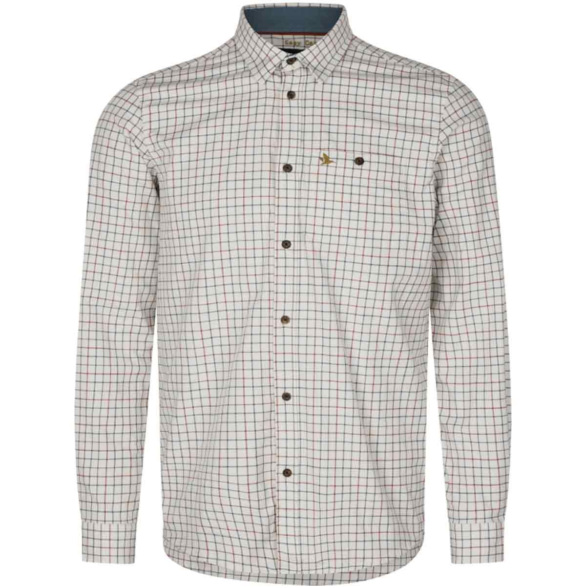Seeland Oxford Shooting Men's Shirt - - Classic Blue/Classic Brown Check Seeland Oxford Shooting Men's Shirt - - Classic Blue/Classic Brown Check