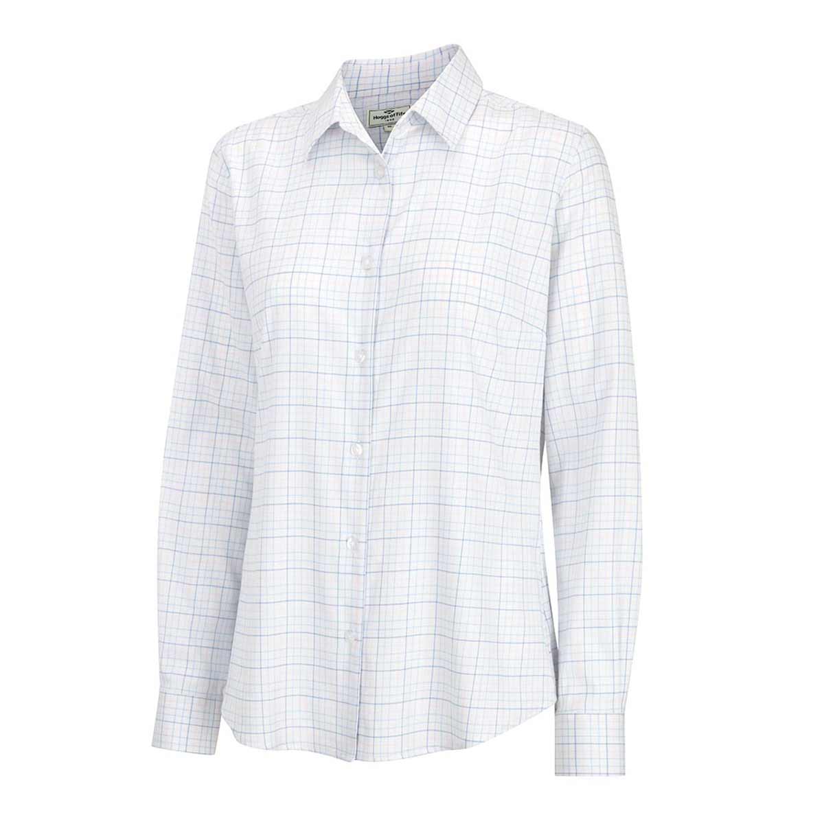 Hoggs of Fife Callie Shirt in White, Pink, Blue Hoggs of Fife Callie Shirt in White, Pink, Blue