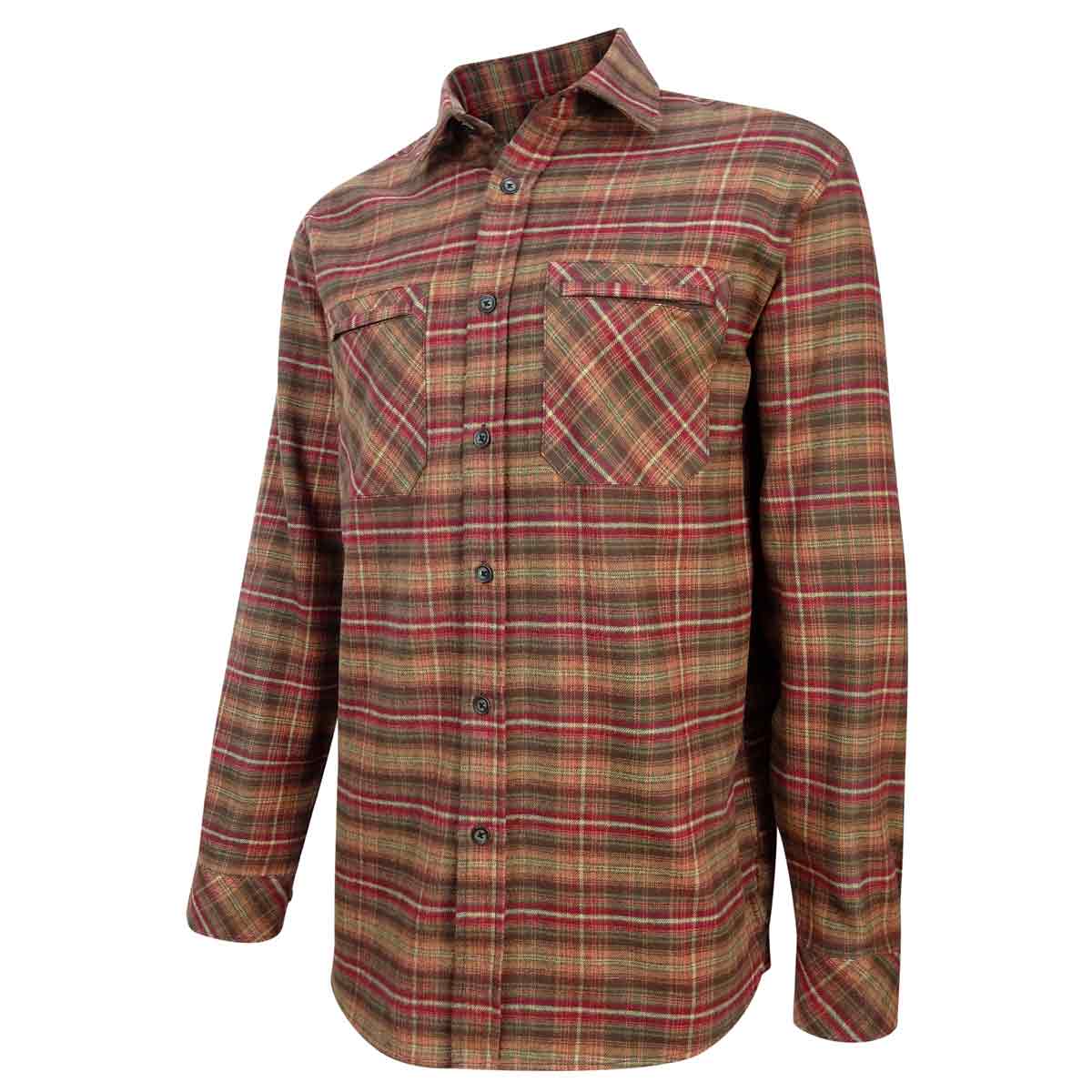 Hoggs of Fife Autumn Luxury Hunting Shirt - Rust Brown Hoggs of Fife Autumn Luxury Hunting Shirt - Rust Brown