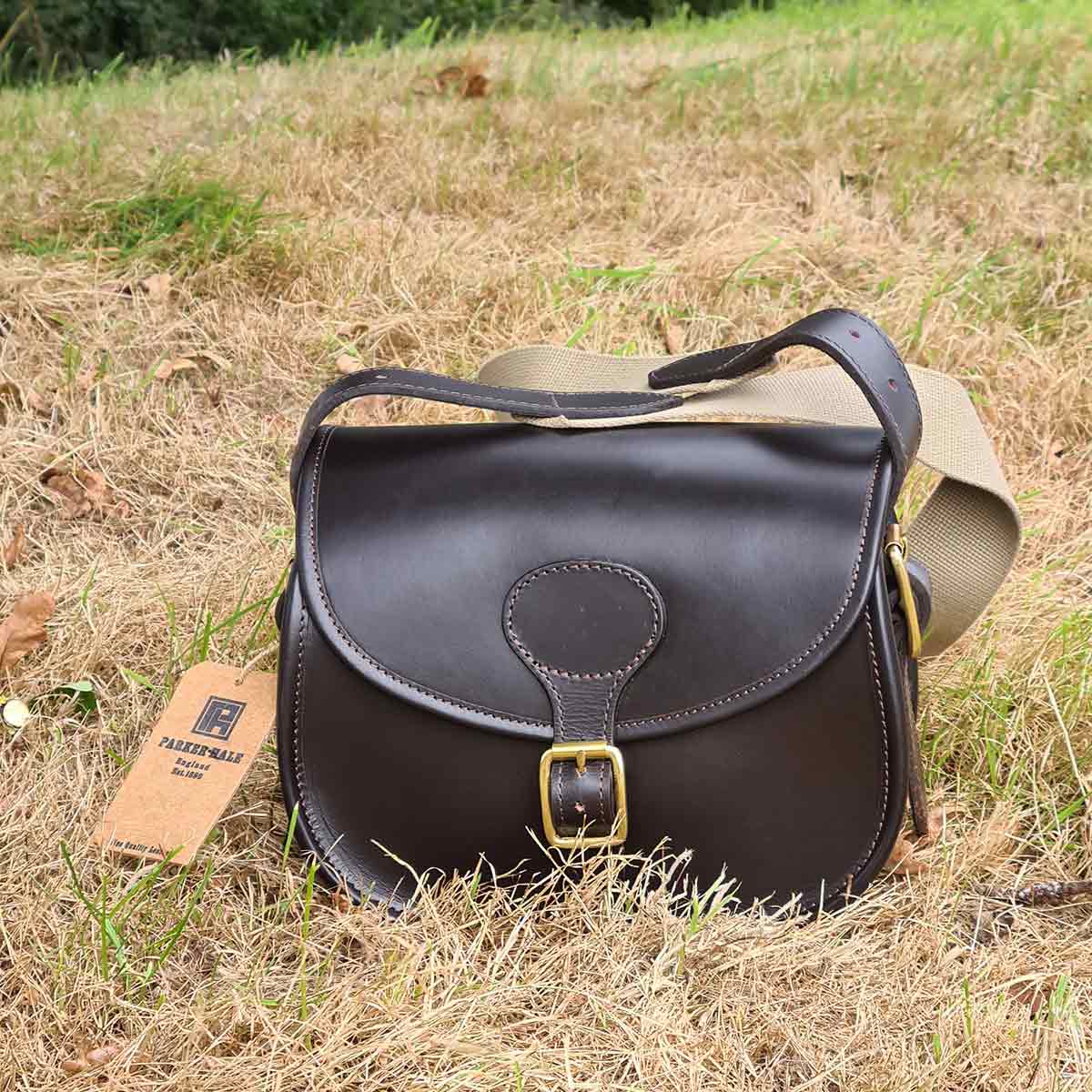 Parker-Hale Brockenhurst Leather Cartridge Bag - lifestyle Parker-Hale Brockenhurst Leather Cartridge Bag - lifestyle