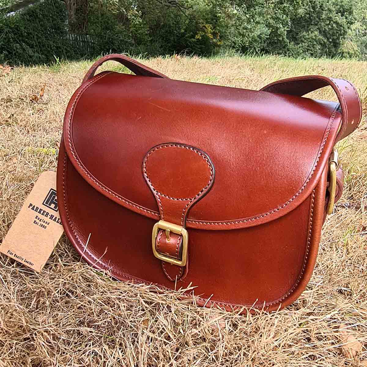 Parker-Hale Lyndhurst Leather Cartridge Bag - lifestyle Parker-Hale Lyndhurst Leather Cartridge Bag - lifestyle