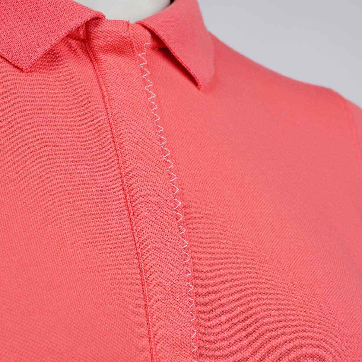 Pelle P Team Polo Women's - coral red collar Pelle P Team Polo Women's - coral red collar