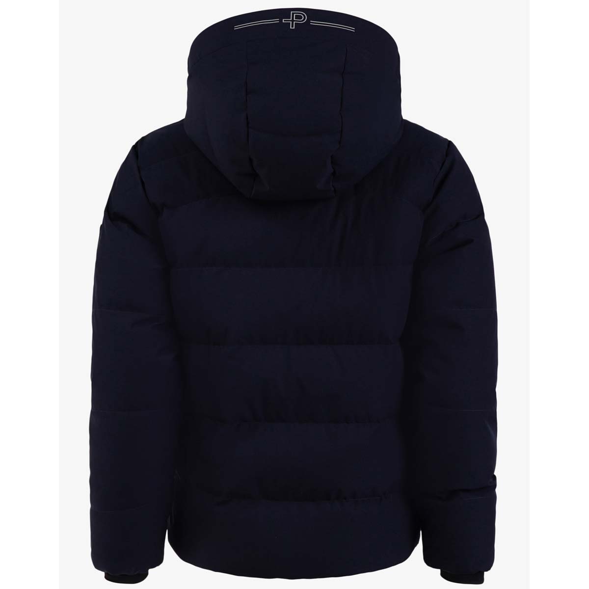 Pelle P Women Richemont Jacket - Dark Navy Blue - Rear View Pelle P Women Richemont Jacket - Dark Navy Blue - Rear View