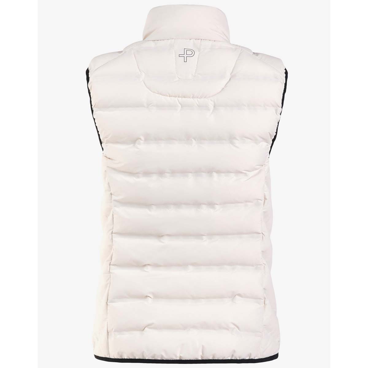 Pelle P Women Tempest Vest - Bleached Sand - Rear View Pelle P Women Tempest Vest - Bleached Sand - Rear View