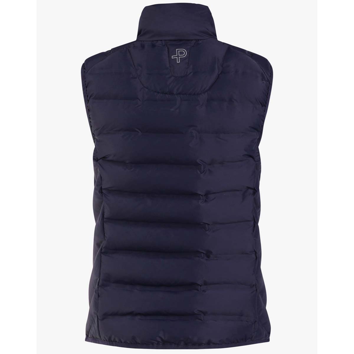 Pelle P Women Tempest Vest - Dark Navy Blue - Rear View Pelle P Women Tempest Vest - Dark Navy Blue - Rear View