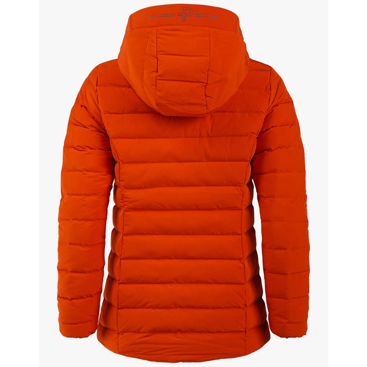 Pelle P Women Urbis Jacket- Cayenne Red - Rear View Pelle P Women Urbis Jacket- Cayenne Red - Rear View