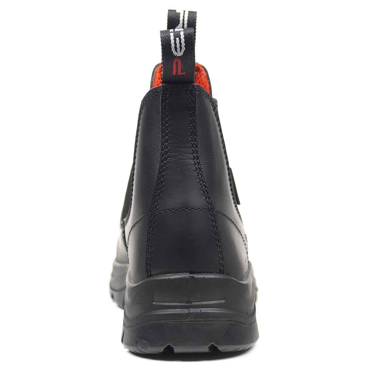 Perf Brandon Pro Safety Dealer Boot - Black - Rear Perf Brandon Pro Safety Dealer Boot - Black - Rear