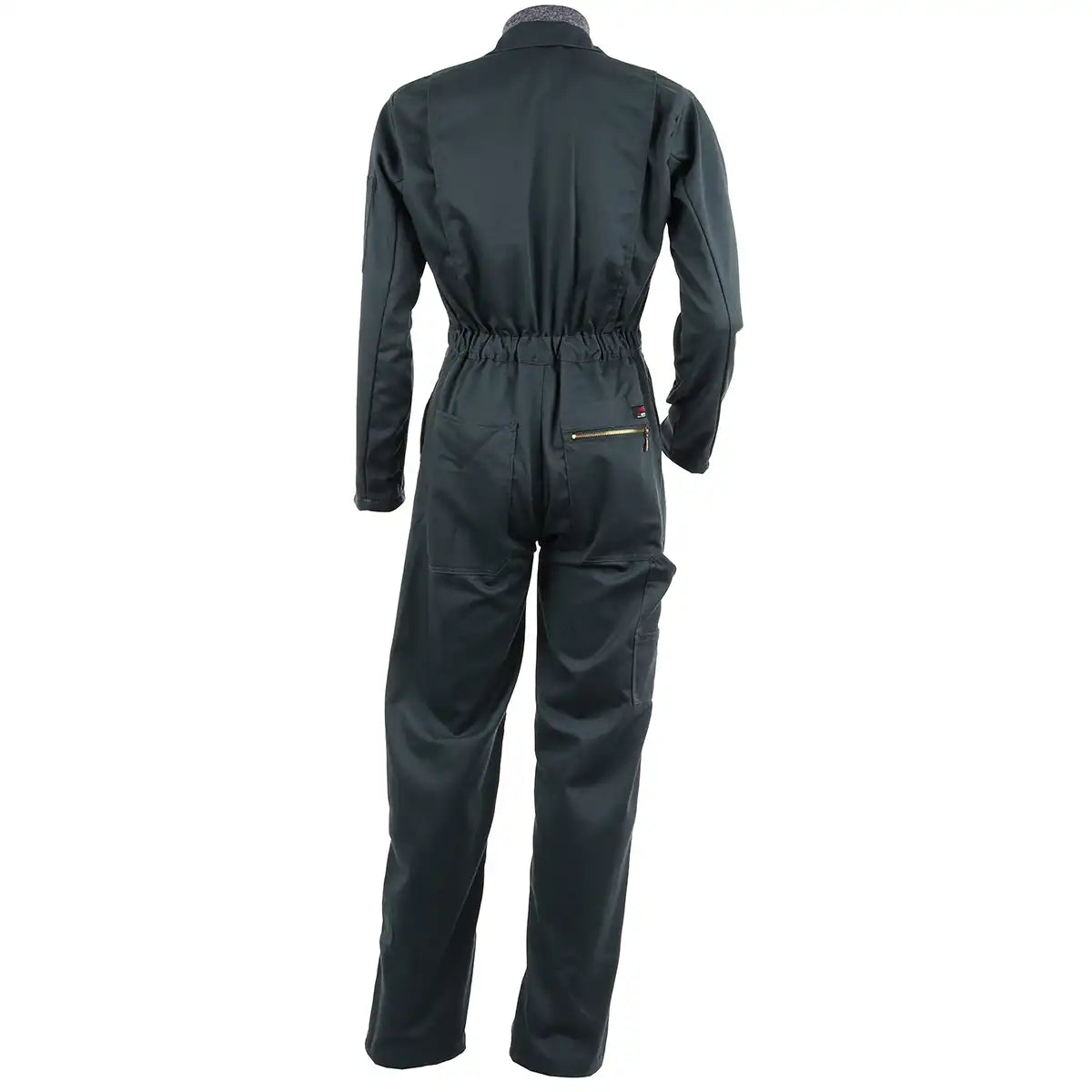 Perf Cleveland Zip Coveralls - Rear - Green Perf Cleveland Zip Coveralls - Rear - Green