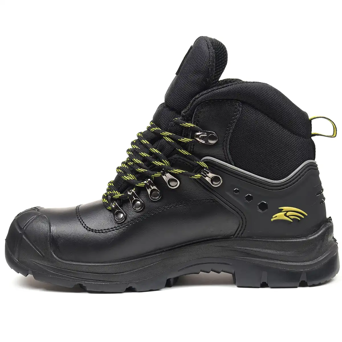Perf Corvus Safety Waterproof Hiker Boot - Right Boot - Left Side Perf Corvus Safety Waterproof Hiker Boot - Right Boot - Left Side