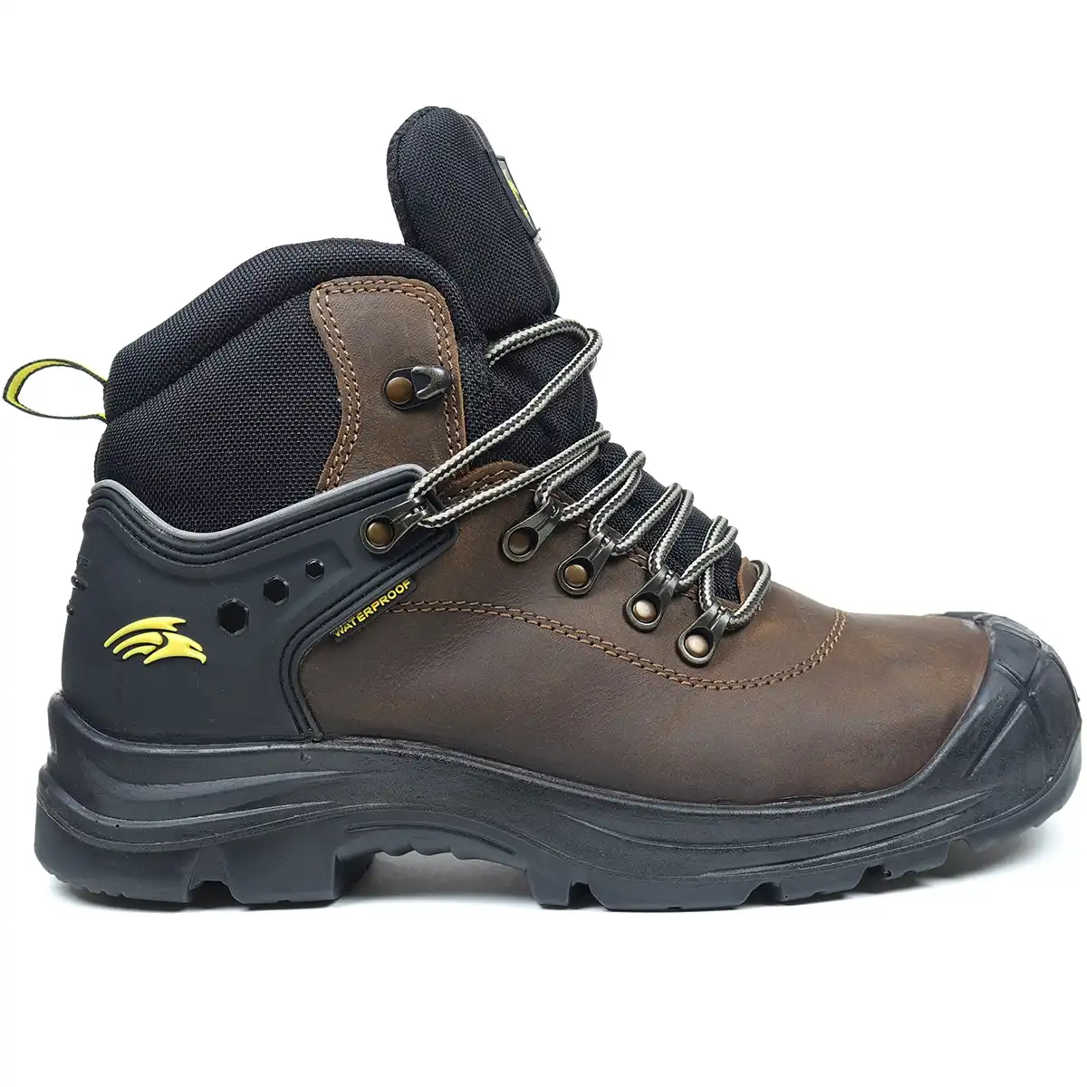 Perf Huron Safety Waterproof Hiker Boot - Right Boot - Right Side Perf Huron Safety Waterproof Hiker Boot - Right Boot - Right Side