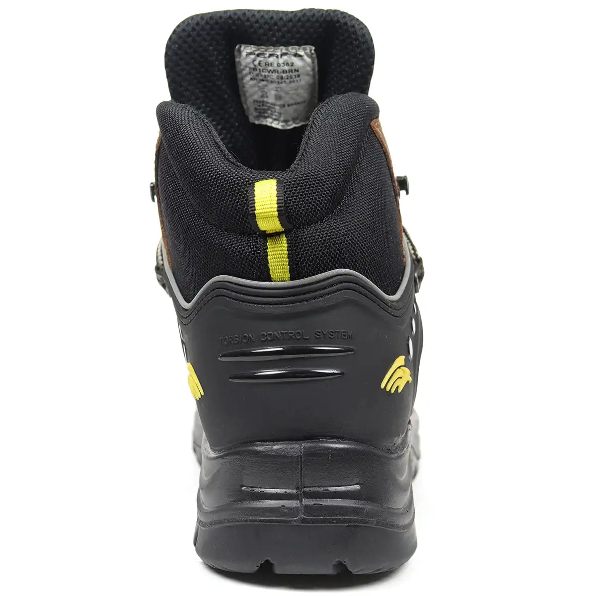 Perf Huron Safety Waterproof Hiker Boot - Rear Perf Huron Safety Waterproof Hiker Boot - Rear