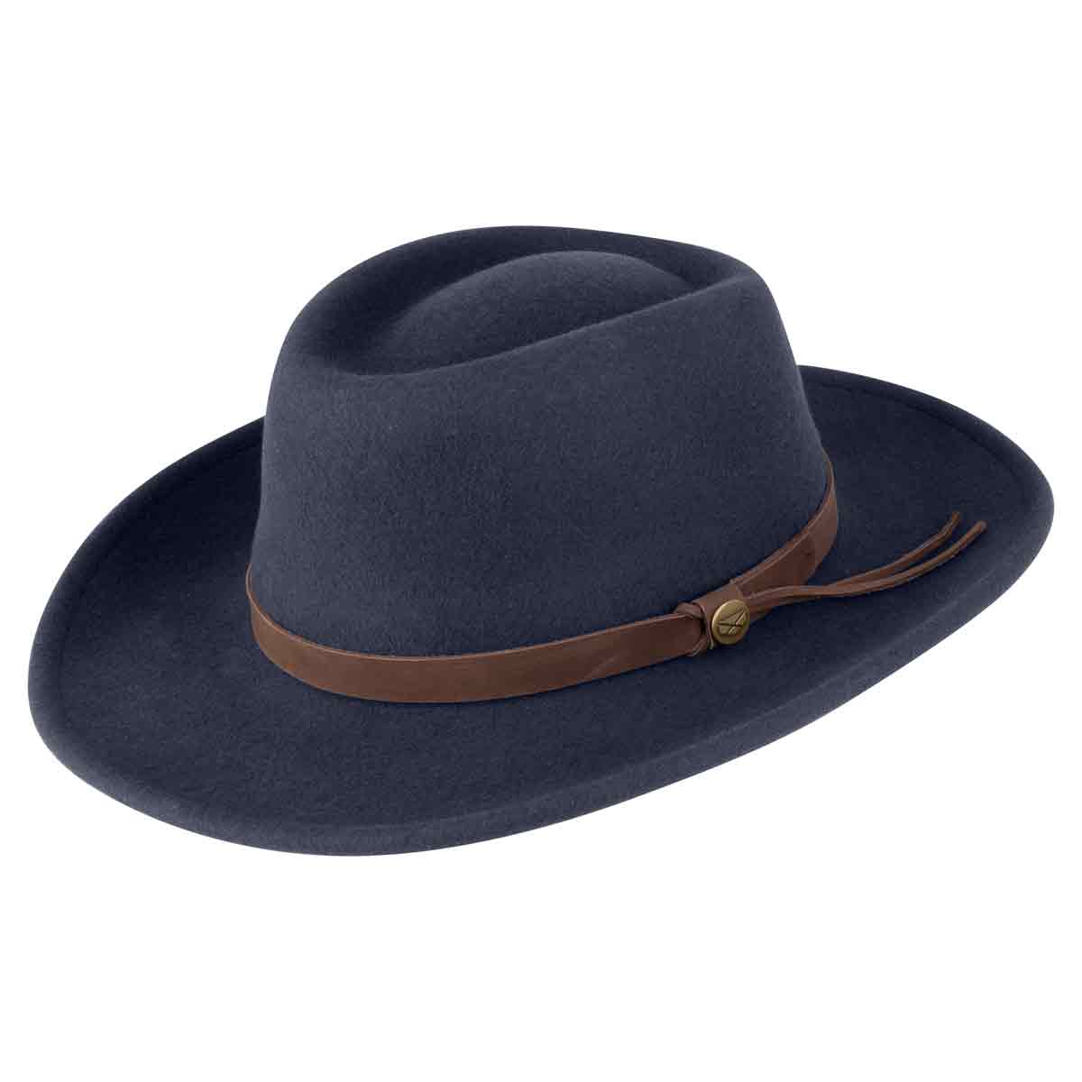 Hoggs of Fife Perth Curshable Hat-Navy Blue Hoggs of Fife Perth Curshable Hat-Navy Blue