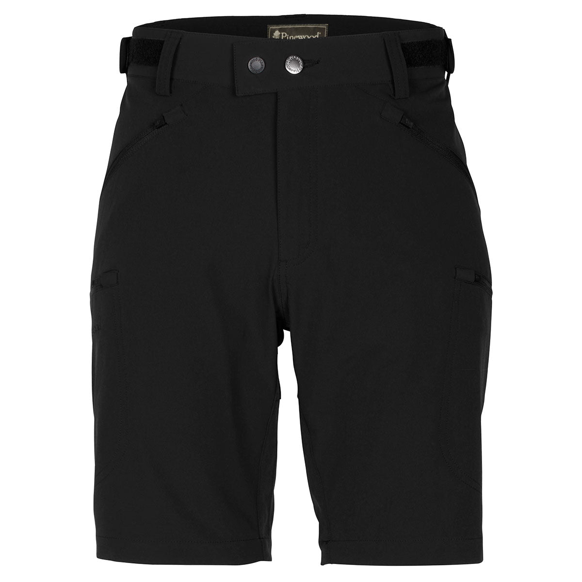Pinewood Abisko Light Stretch Shorts - Black Pinewood Abisko Light Stretch Shorts - Black