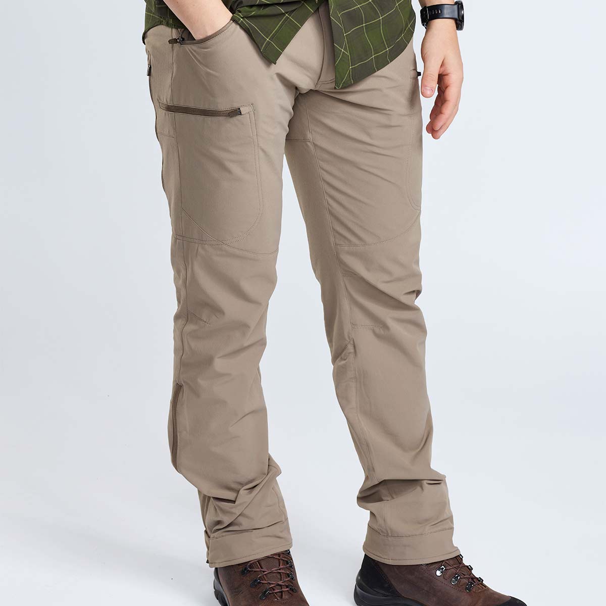 Pinewood Abisko Light Stretch Trousers - Mole Brown Pinewood Abisko Light Stretch Trousers - Mole Brown