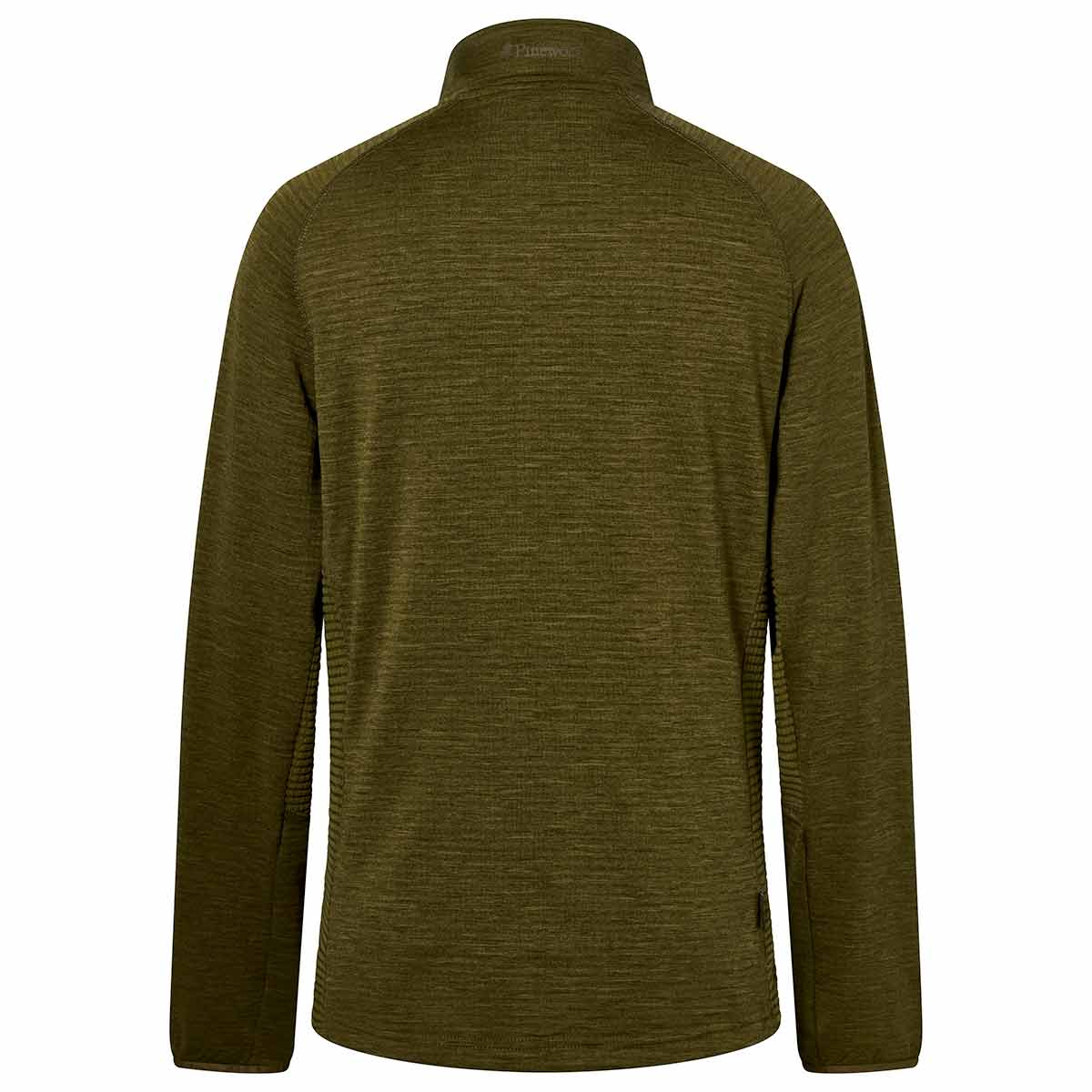 Pinewood Abisko Women's Fleece Jacket - Olive Green - Rear Pinewood Abisko Women's Fleece Jacket - Olive Green - Rear