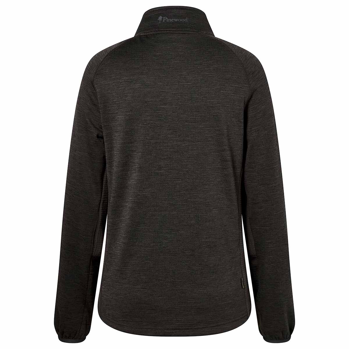 Pinewood Abisko Women's Fleece Jacket - Ash Grey - Rear Pinewood Abisko Women's Fleece Jacket - Ash Grey - Rear