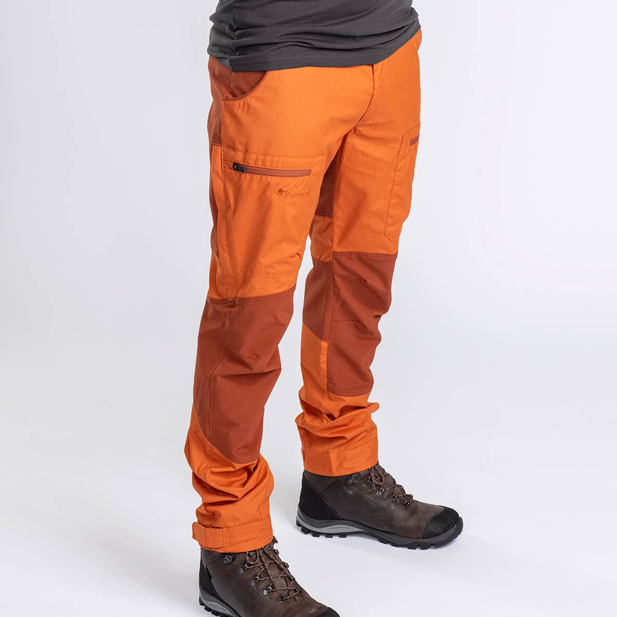 Pinewood Caribou TC Trousers - Bright Orange/Terracotta Pinewood Caribou TC Trousers - Bright Orange/Terracotta
