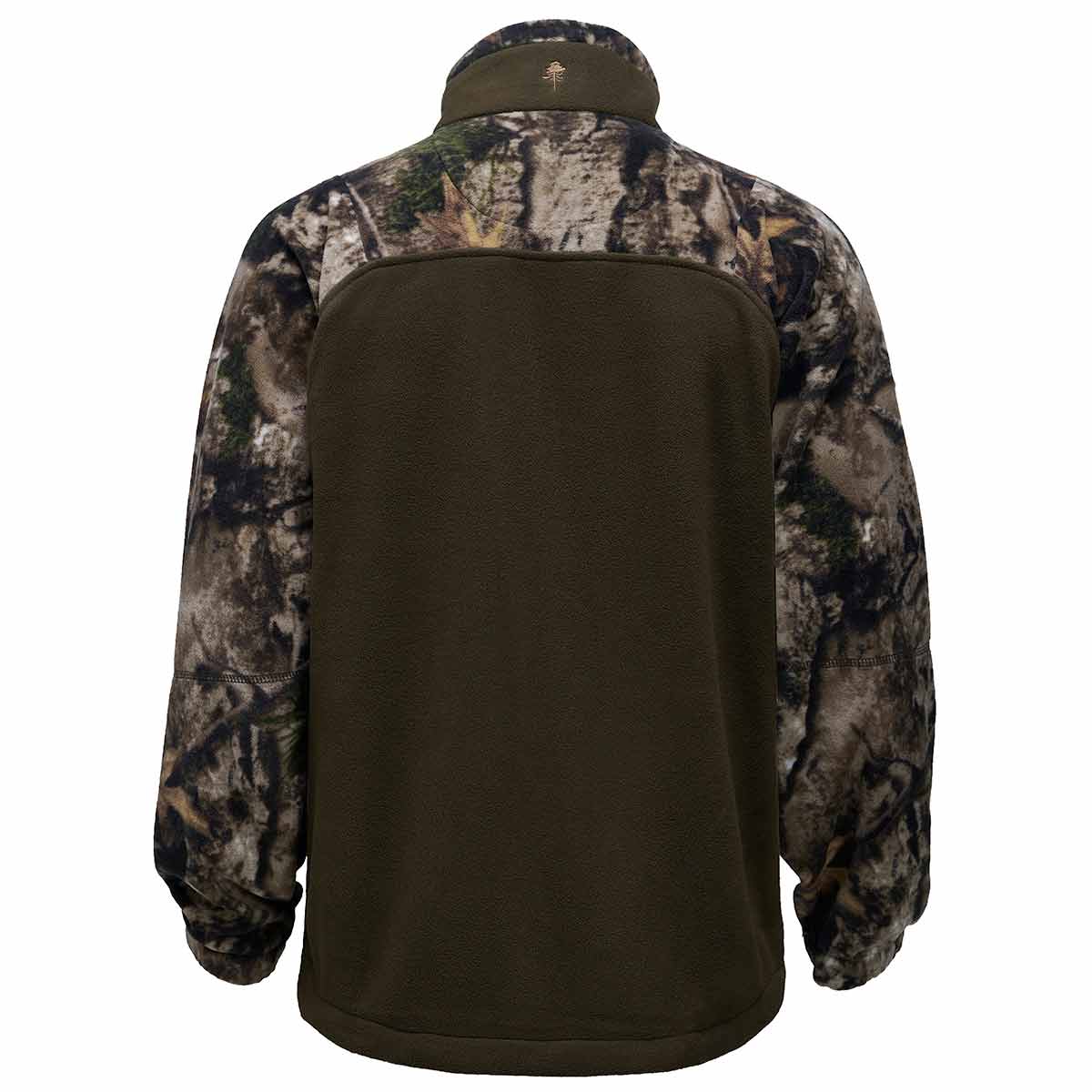 Pinewood Furudal Hunters Camou Fleece Jacket - Atera Camou/Hunting Green - Rear Pinewood Furudal Hunters Camou Fleece Jacket - Atera Camou/Hunting Green - Rear