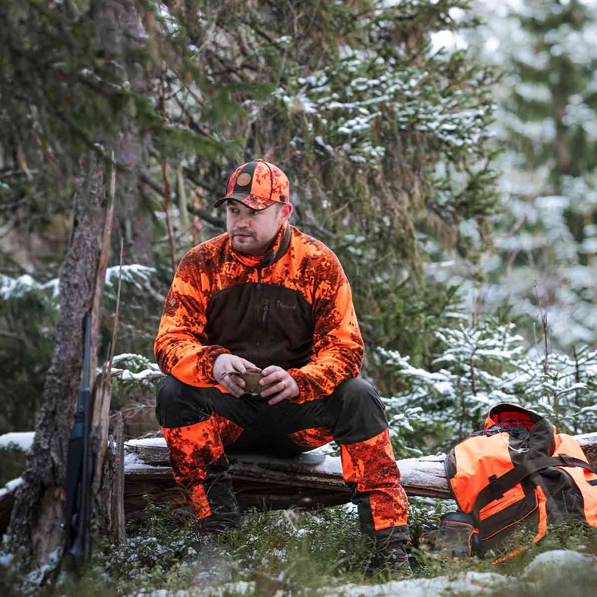 Pinewood Furudal Hunters Camou Fleece Jacket Pinewood Furudal Hunters Camou Fleece Jacket