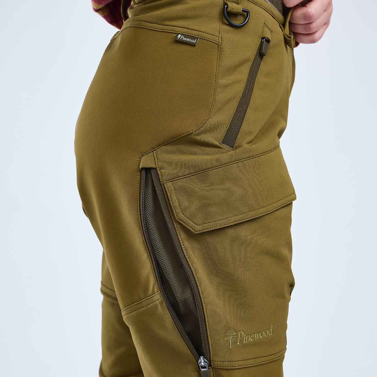 Pinewood Furudal Women's Hunters Hybrid Stretch Trousers - Details Pinewood Furudal Women's Hunters Hybrid Stretch Trousers - Details