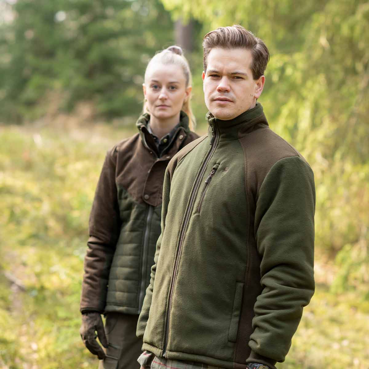 Pinewood Harris Fleece Jacket - Model Pinewood Harris Fleece Jacket - Model